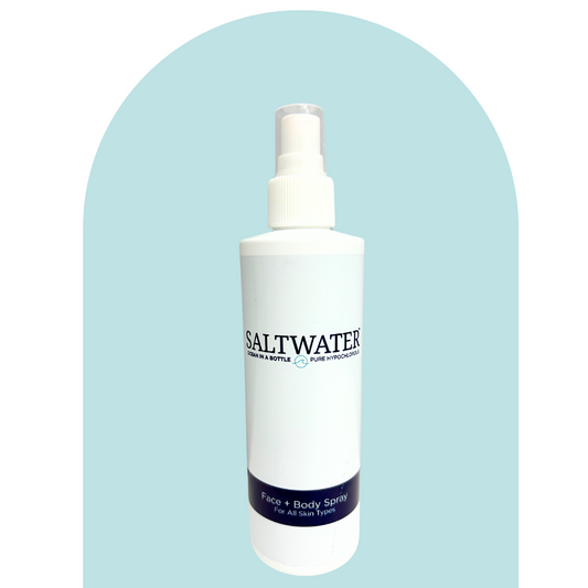 SALTWATER Pure Hypochlorous Cleanser for Face, Body + Hands - 225 ml